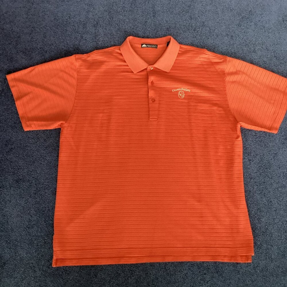 Orange ChampionsGate Polo Golf Shirt - XL